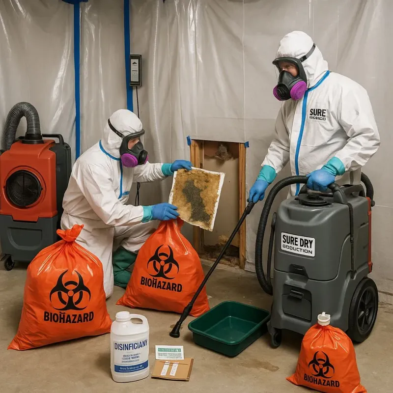 Contaminated Water Handling Protocols process in Logan, IA