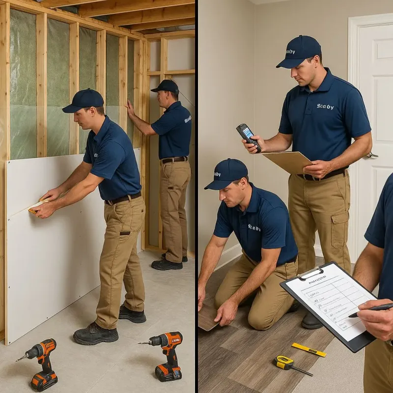 Repairs and Reconstruction process in Logan, IA